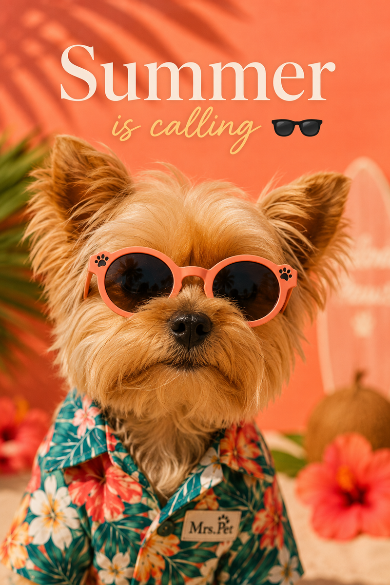 Fashion is not just for humans.