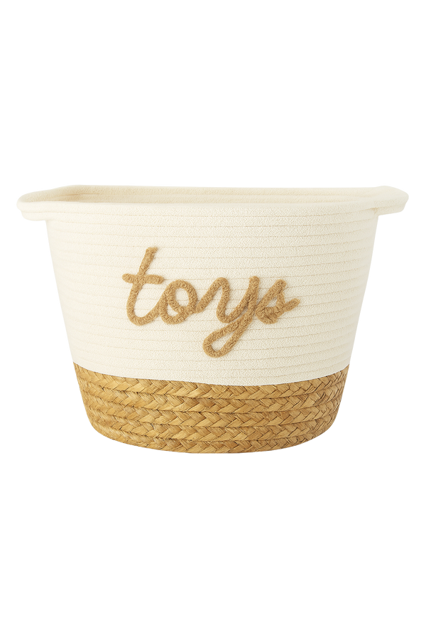 Toys Rope Storage Basket – 14in Diameter