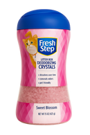 Fresh Step Litter Box Deodorizing Crystals – Sweet Blossom (15 oz / 425 g)