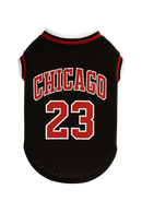 Chicago 23 Basketball Pet Jersey - Black