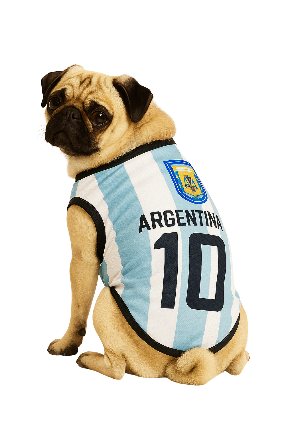 Argentina National Team Pet Jersey – #10