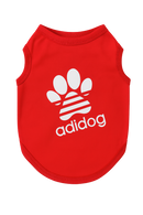 Adidog Red Tank Top for Dogs