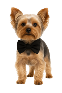 Classic Black Pet Bow Tie