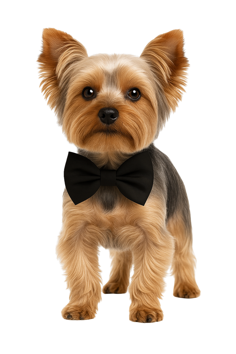 Classic Black Pet Bow Tie