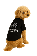 Chewnel Paris Dog Tee – Black Edition