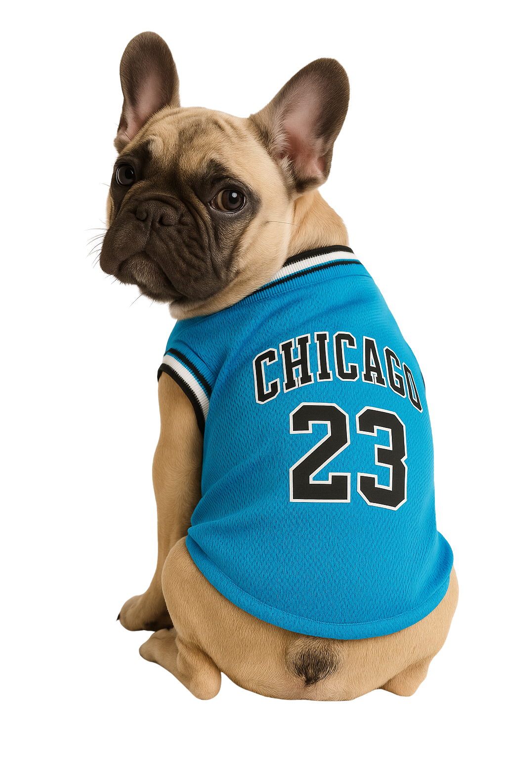 Chicago 23 Basketball Pet Jersey - Blue