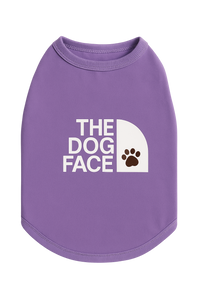 The Dog Face – Purple Tank Top for Dogs