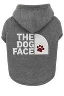 “The Dog Face” Pet Hoodie – Gray