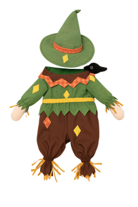 Scarecrow Dog Costume with Hat