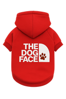 “The Dog Face” hoodie - Red