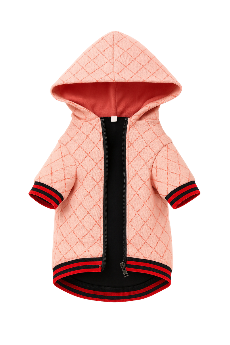 Monogram Dog Jacket – Designer-Inspired