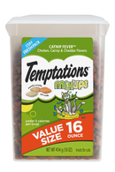 Temptations MixUps Cat Treats – Catnip Fever Flavor (16oz Value Size)