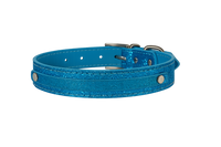 Glitter Blue Dog Collar