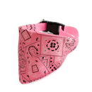 Pink Bandana Dog Collar
