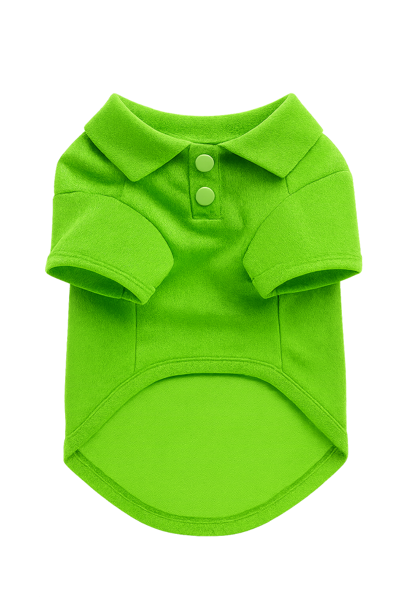 Green Polo Dog Shirt