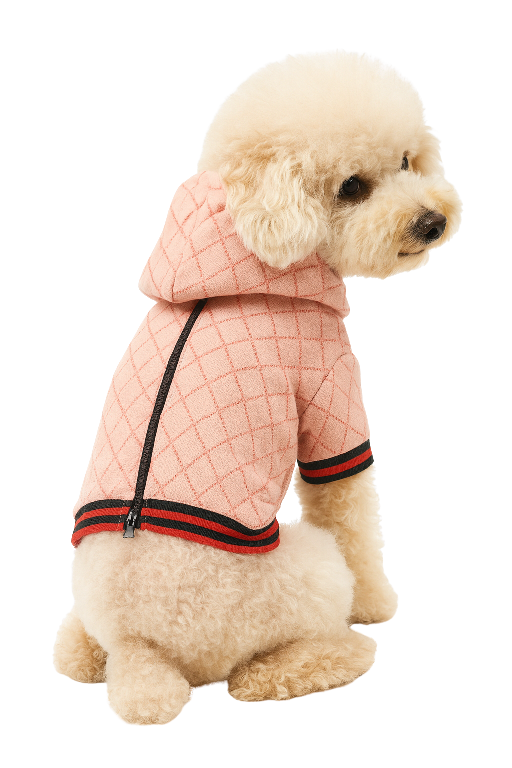 Monogram Dog Jacket – Designer-Inspired