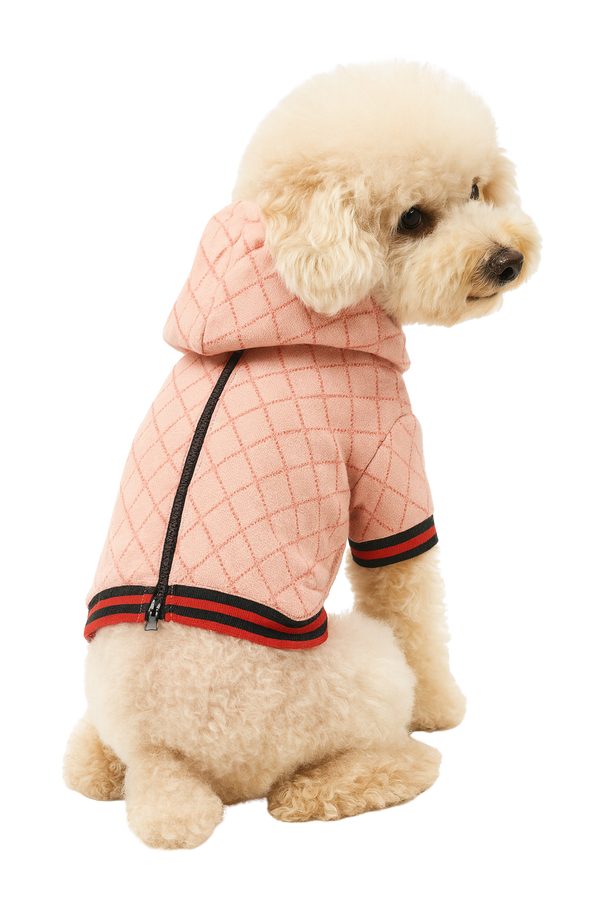 Monogram Dog Jacket – Designer-Inspired