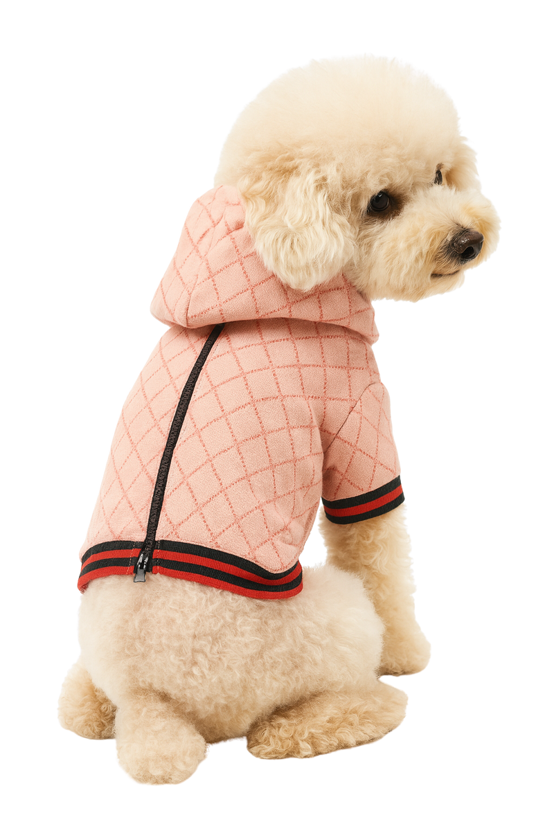 Monogram Dog Jacket – Designer-Inspired