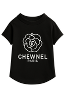 Chewnel Paris Dog Tee – Black Edition