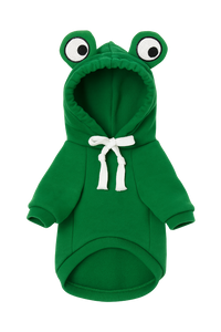 Frog Hoodie for Dogs – Cozy & Playful Style