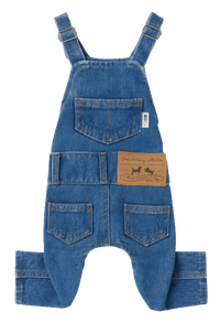 Denim Dog Overalls – Stylish & Comfortable