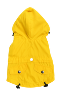 Yellow Raincoat for Dogs – Waterproof & Stylish Protection