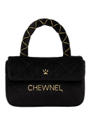 Chewnel Plush Dog Toy – Luxury Designer Handbag Style