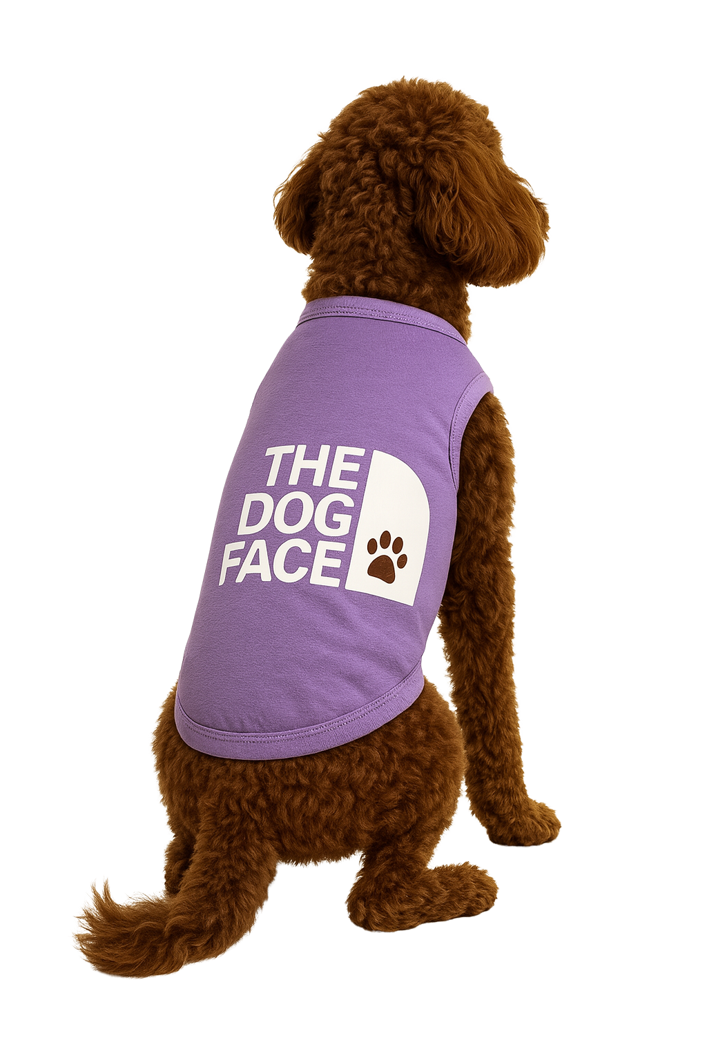 The Dog Face – Purple Tank Top for Dogs