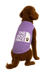 The Dog Face – Purple Tank Top for Dogs