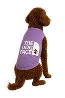 The Dog Face – Purple Tank Top for Dogs