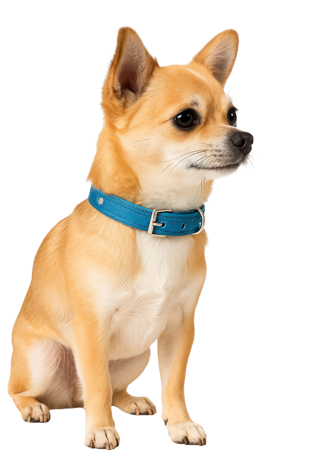 Glitter Blue Dog Collar