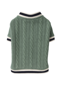 Cable Knit Dog Sweater – Classic & Cozy Style
