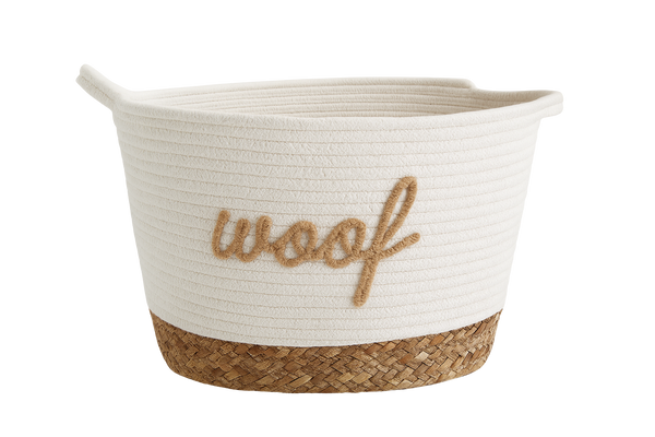 WOOF Rope Storage Basket – 16in Diameter