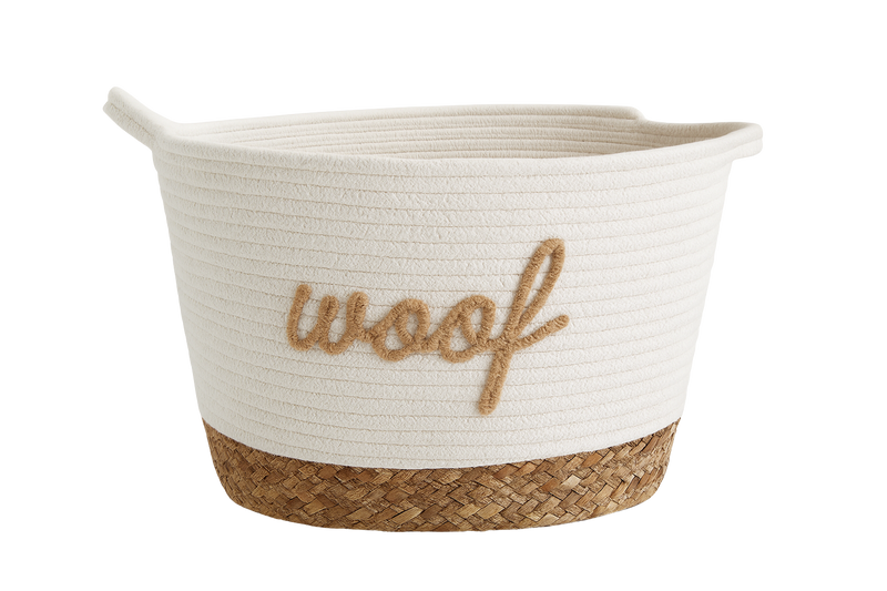 WOOF Rope Storage Basket – 16in Diameter