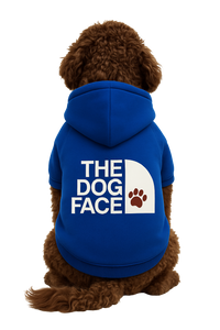 “The Dog Face” hoodie - Blue