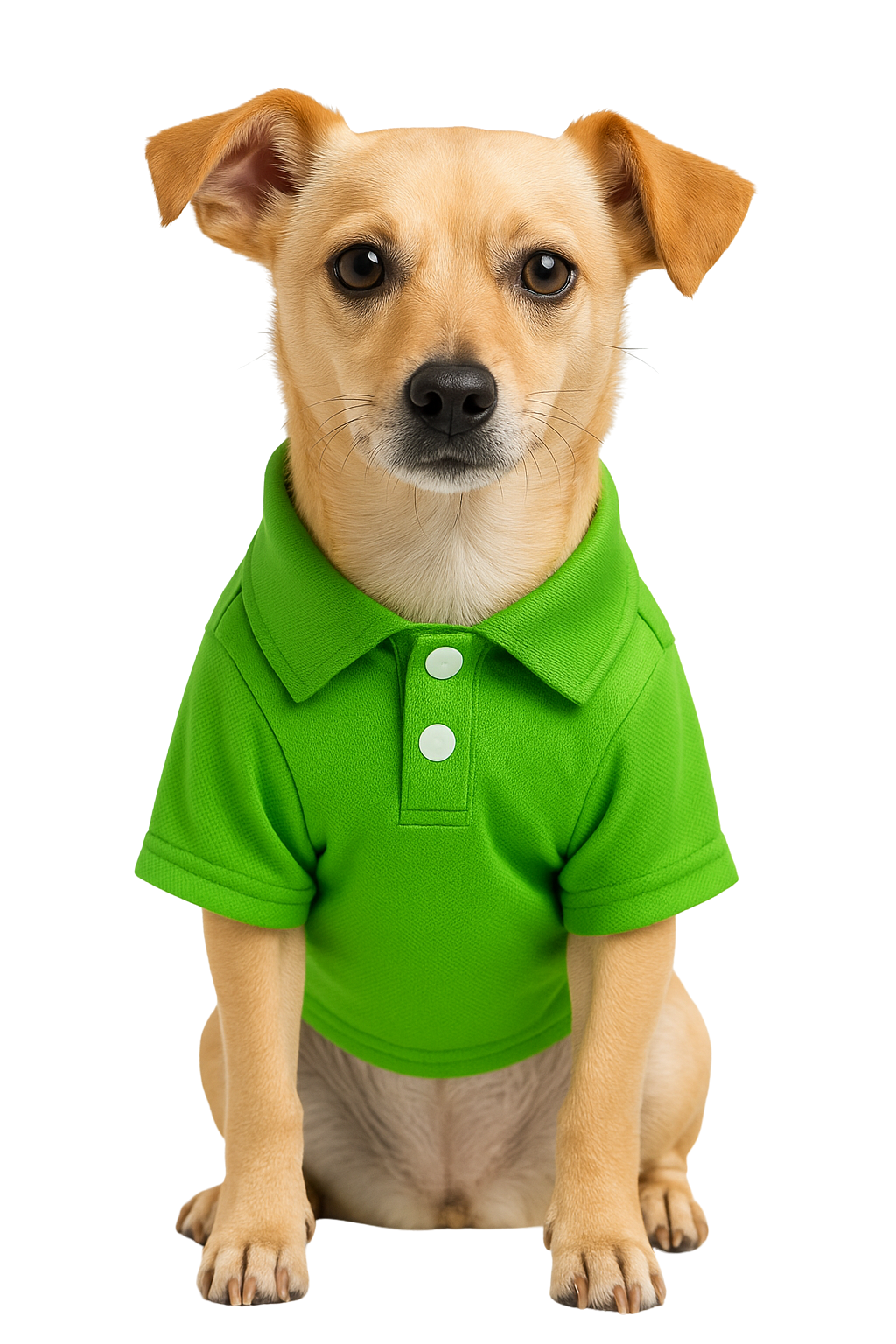 Green Polo Dog Shirt