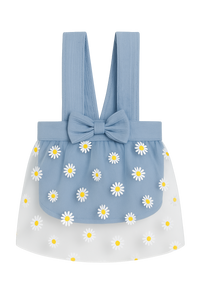 Blue Daisy Dog Dress
